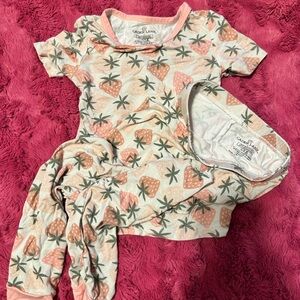Caden Lane Strawberry PJ Set
